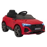 JOKO Elektrické Autíčko Audi SQ8, penové kolesá, kožené sedadlo, červené