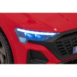 JOKO Elektrické Autíčko Audi SQ8, penové kolesá, kožené sedadlo, červené