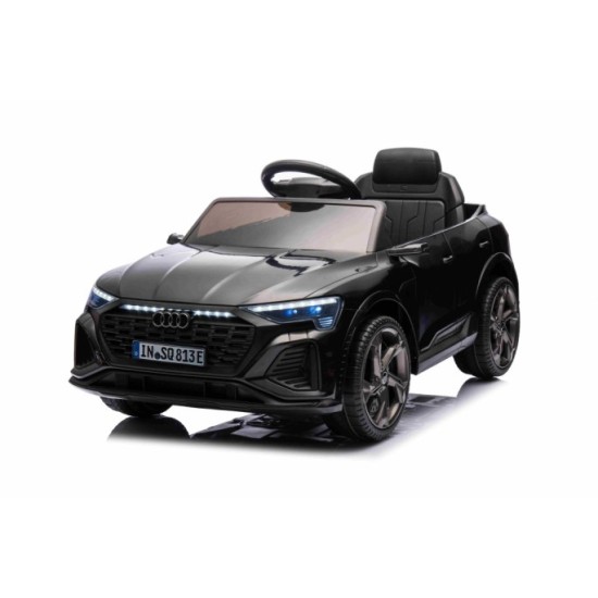JOKO Elektrické Autíčko Audi SQ8, penové kolesá, kožené sedadlo, čierne