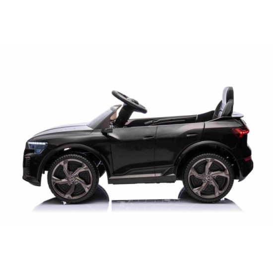 JOKO Elektrické Autíčko Audi SQ8, penové kolesá, kožené sedadlo, čierne