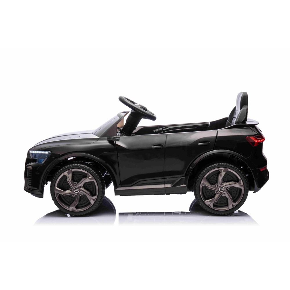 JOKO Elektrické Autíčko Audi SQ8, penové kolesá, kožené sedadlo, čierne