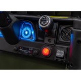 JOKO Elektrické autíčko Jeep Off-Road CLIMBER, penové kolesá, kožené sedadlo, zelené