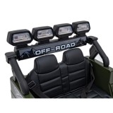 JOKO Elektrické autíčko Jeep Off-Road CLIMBER, penové kolesá, kožené sedadlo, zelené