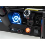 JOKO Elektrické autíčko Jeep Off-Road CLIMBER, penové kolesá, kožené sedadlo, biele