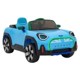 JOKO Elektrické Autíčko Mini Concept Aceman, penové kolesá, kožené sedadlo, modré