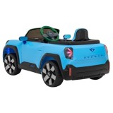 JOKO Elektrické Autíčko Mini Concept Aceman, penové kolesá, kožené sedadlo, modré