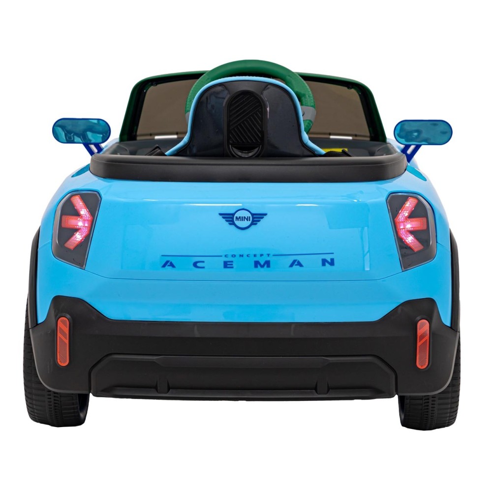 JOKO Elektrické Autíčko Mini Concept Aceman, penové kolesá, kožené sedadlo, modré