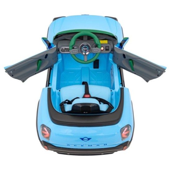 JOKO Elektrické Autíčko Mini Concept Aceman, penové kolesá, kožené sedadlo, modré