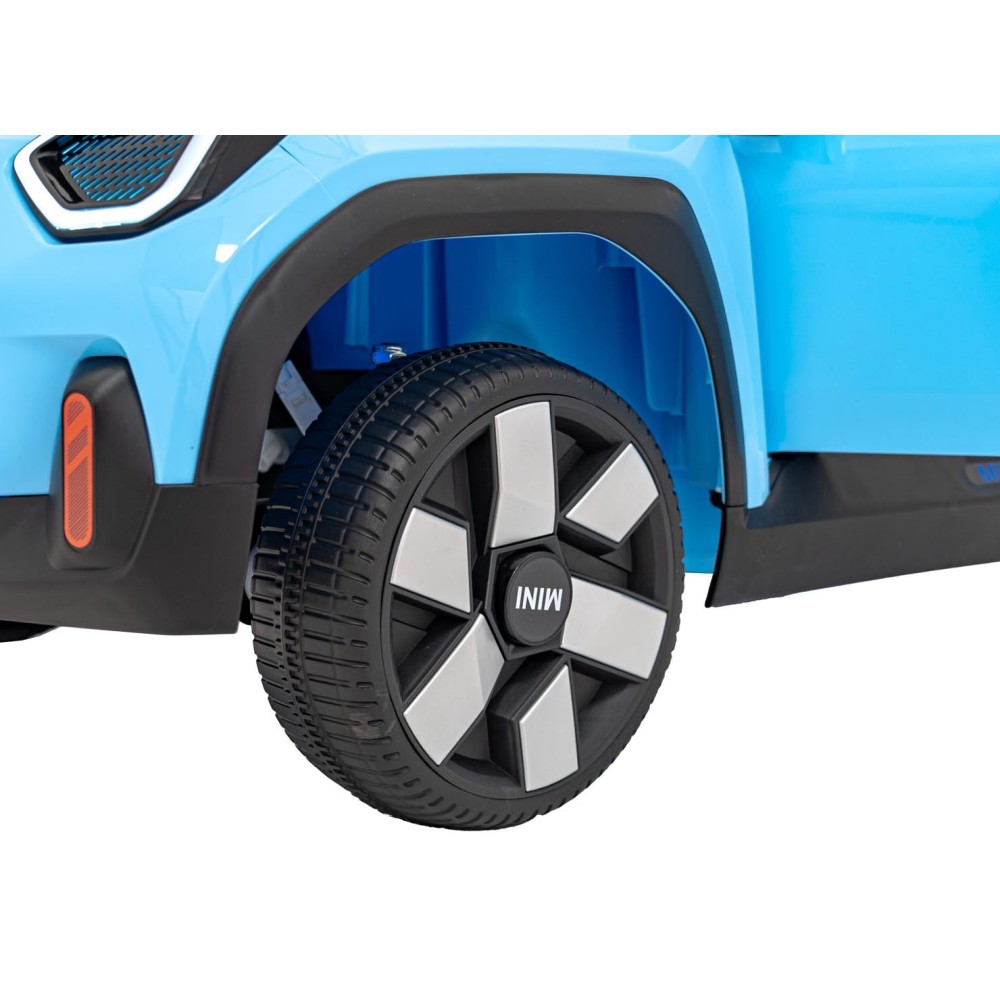 JOKO Elektrické Autíčko Mini Concept Aceman, penové kolesá, kožené sedadlo, modré