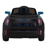 JOKO Elektrické Autíčko Mini Concept Aceman, penové kolesá, kožené sedadlo, čierne