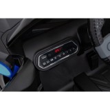 JOKO Elektrické Autíčko Mini Concept Aceman, penové kolesá, kožené sedadlo, čierne