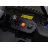 JOKO Elektrické Autíčko Mini Concept Aceman, penové kolesá, kožené sedadlo, čierne