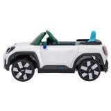 JOKO Elektrické Autíčko Mini Concept Aceman, penové kolesá, kožené sedadlo, biele