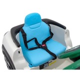 JOKO Elektrické Autíčko Mini Concept Aceman, penové kolesá, kožené sedadlo, biele