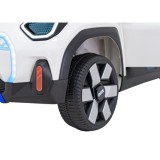 JOKO Elektrické Autíčko Mini Concept Aceman, penové kolesá, kožené sedadlo, biele