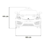 JOKO Elektrické autíčko Porsche 718, Kožené sedadlo, penové kolesá, FM rádio, čierne