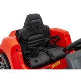 JOKO Elektrické autíčko Porsche Spyder RS 718, Kožené sedadlo, penové kolesá, FM rádio, červené