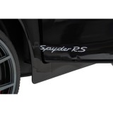 JOKO Elektrické autíčko Porsche 718, Displej MP4, Kožené sedadlo, penové kolesá, FM rádio, čierne