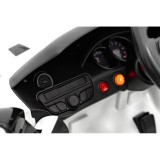JOKO Elektrické autíčko Porsche Spyder RS 718, Displej MP4, Kožené sedadlo, penové kolesá, FM rádio, biele