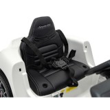 JOKO Elektrické autíčko Porsche Spyder RS 718, Displej MP4, Kožené sedadlo, penové kolesá, FM rádio, biele