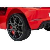 JOKO Elektrické autíčko Porsche Spyder RS 718, Displej MP4, Kožené sedadlo, penové kolesá, FM rádio, červené