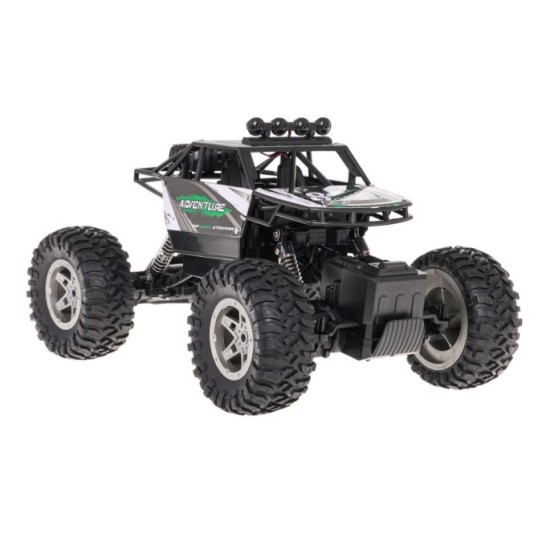 JOKO RC Kovové Autíčko Crawler Rock SHAKE 4x4 na diaľkové ovládanie, zelené