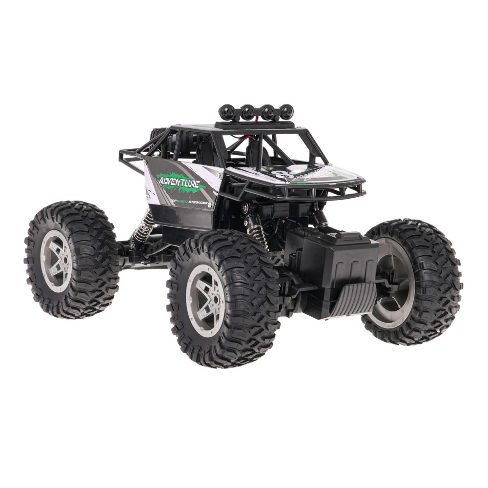 JOKO RC Kovové Autíčko Crawler Rock SHAKE 4x4 na diaľkové ovládanie, zelené