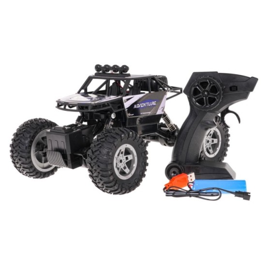 JOKO RC Kovové Autíčko Crawler Rock SHAKE 4x4 na diaľkové ovládanie, modré