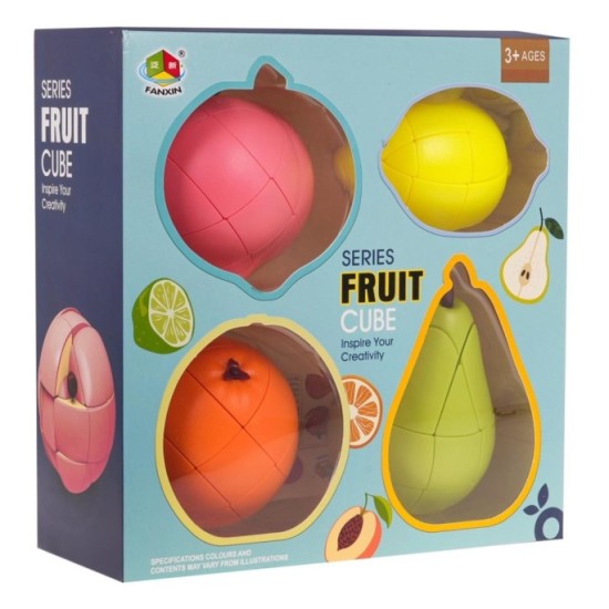 JOKO Sada 3D Logické Puzzle Ovocie
