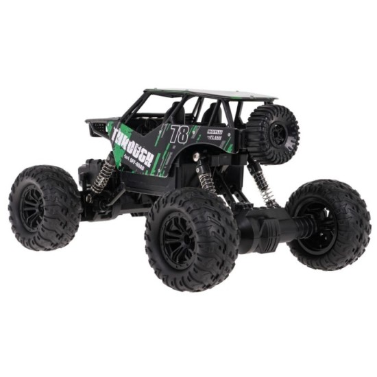JOKO RC Auto Crawler 4x4 Racing 78 na diaľkové ovládanie, zelené