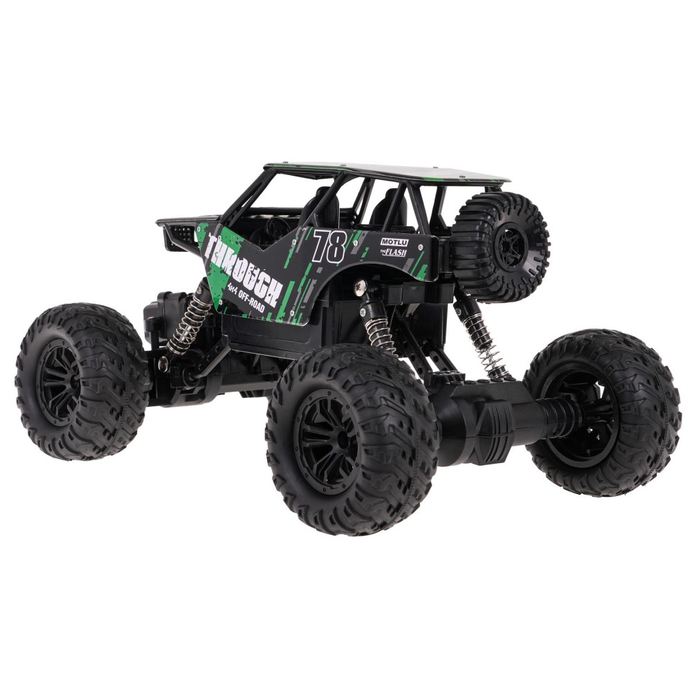 JOKO RC Auto Crawler 4x4 Racing 78 na diaľkové ovládanie, zelené