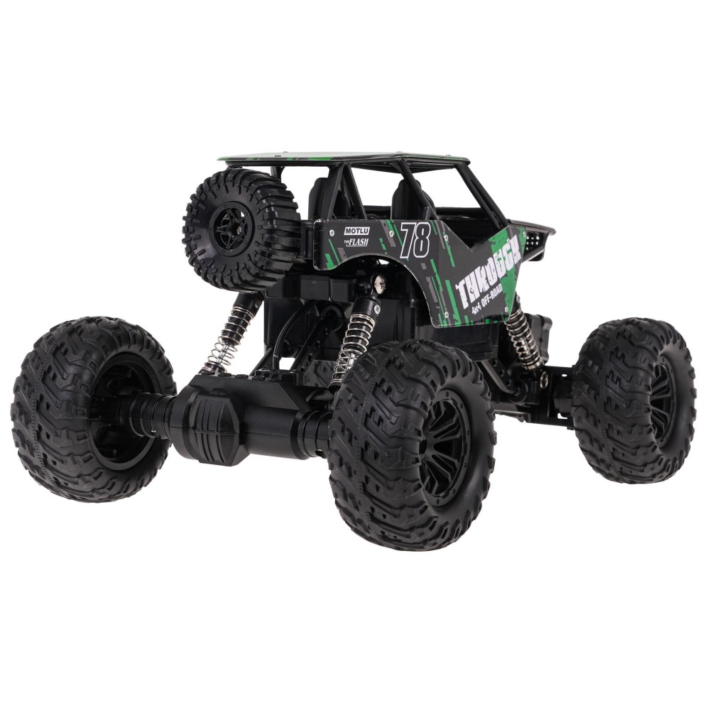 JOKO RC Auto Crawler 4x4 Racing 78 na diaľkové ovládanie, zelené