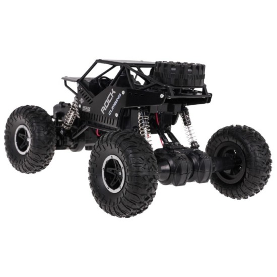 JOKO RC Kovové Auto Crawler ROVER 4x4 na diaľkové ovládanie, čierne
