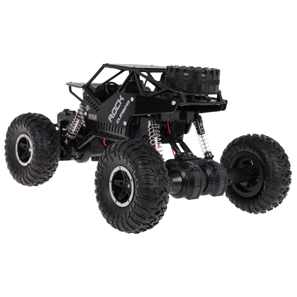 JOKO RC Kovové Auto Crawler ROVER 4x4 na diaľkové ovládanie, čierne