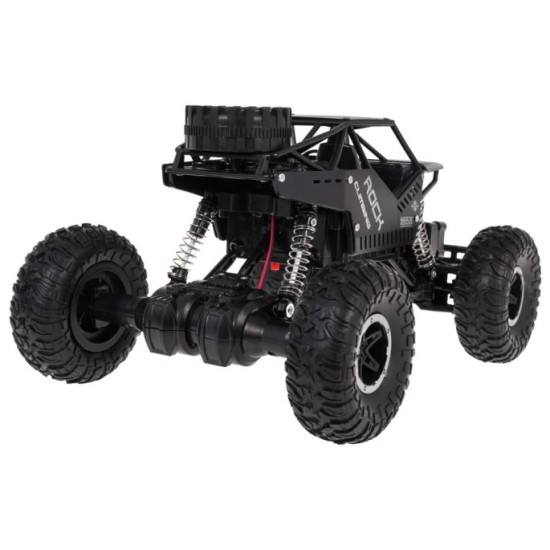 JOKO RC Kovové Auto Crawler ROVER 4x4 na diaľkové ovládanie, čierne