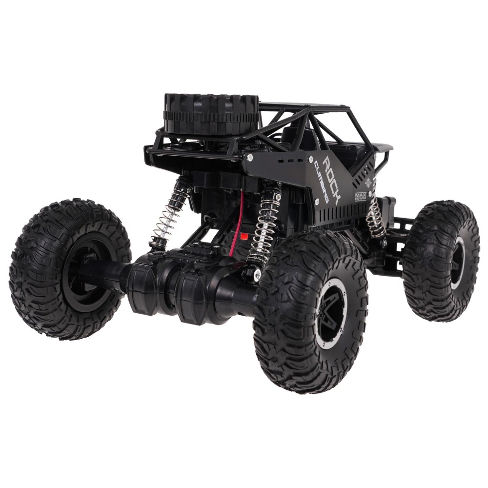 JOKO RC Kovové Auto Crawler ROVER 4x4 na diaľkové ovládanie, čierne