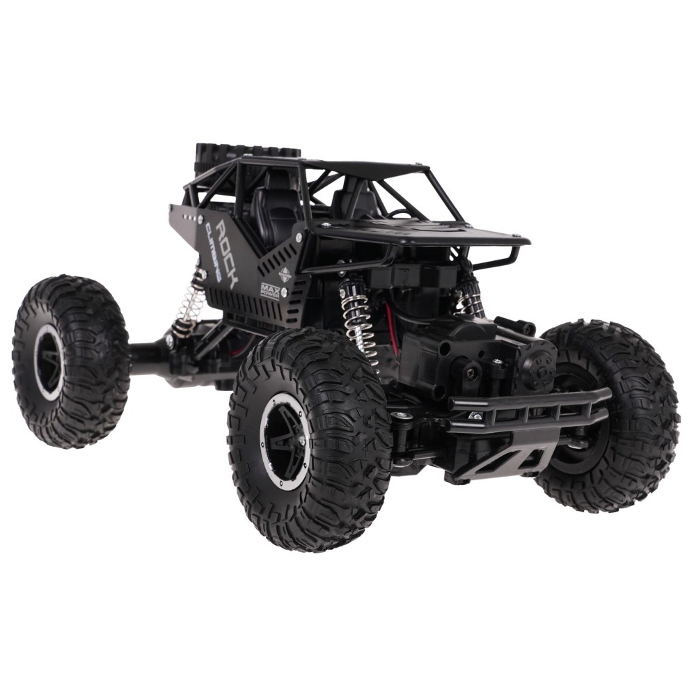 JOKO RC Kovové Auto Crawler ROVER 4x4 na diaľkové ovládanie, čierne