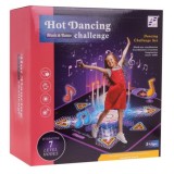 JOKO Detská Tanečná Podložka s Funkciou Vyhrievania HOT DANCING CHALLENGE + Bluetooth + USB nabíjačka