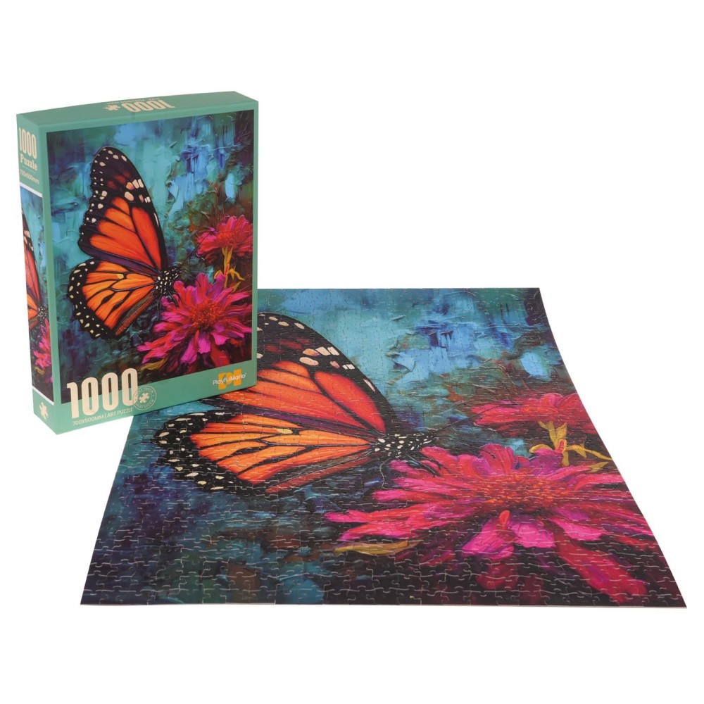 JOKO Puzzle Maľovaný Motýľ 1000ks