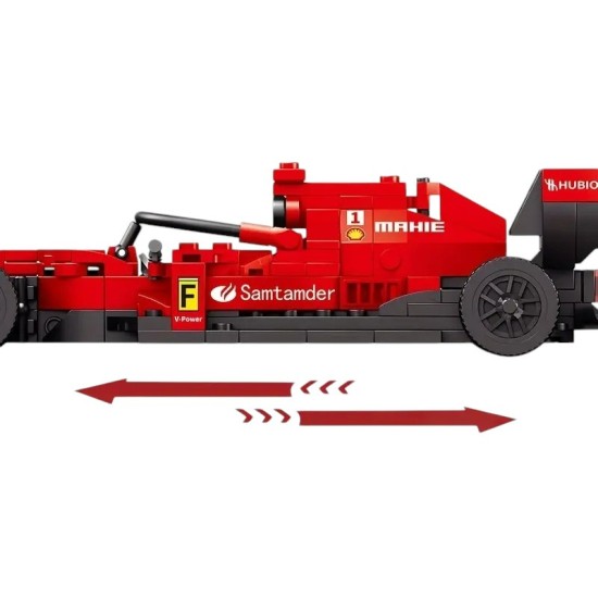 JOKO Technická Stavebnica Formula F1 266ks, červená