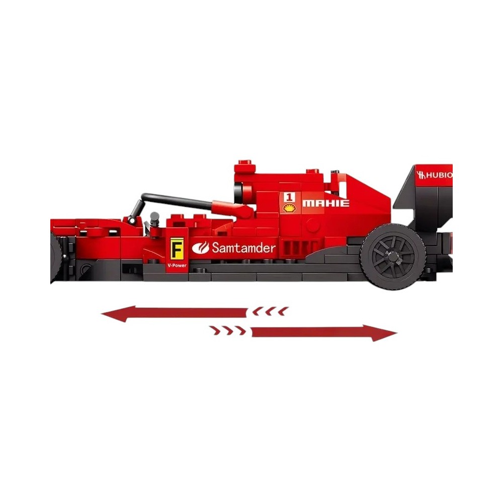 JOKO Technická Stavebnica Formula F1 266ks, červená