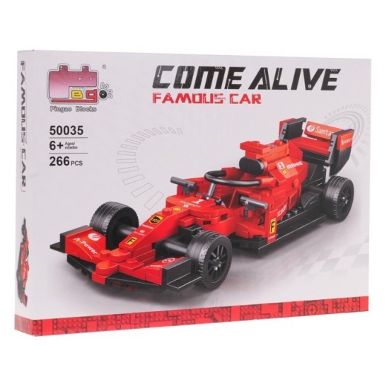 JOKO Technická Stavebnica Formula F1 266ks, červená
