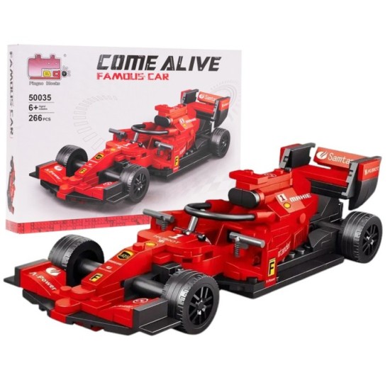 JOKO Technická Stavebnica Formula F1 266ks, červená