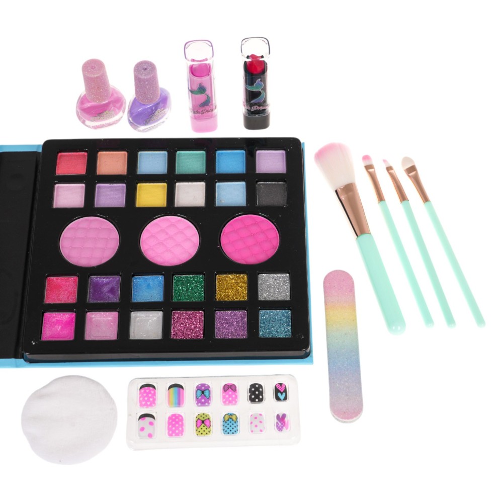 JOKO Detská Make Up sada s Umelými Nechtami Snow Princess