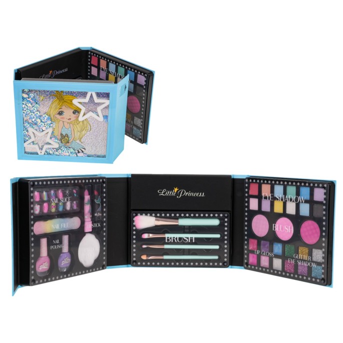 JOKO Detská Make Up sada s Umelými Nechtami Snow Princess