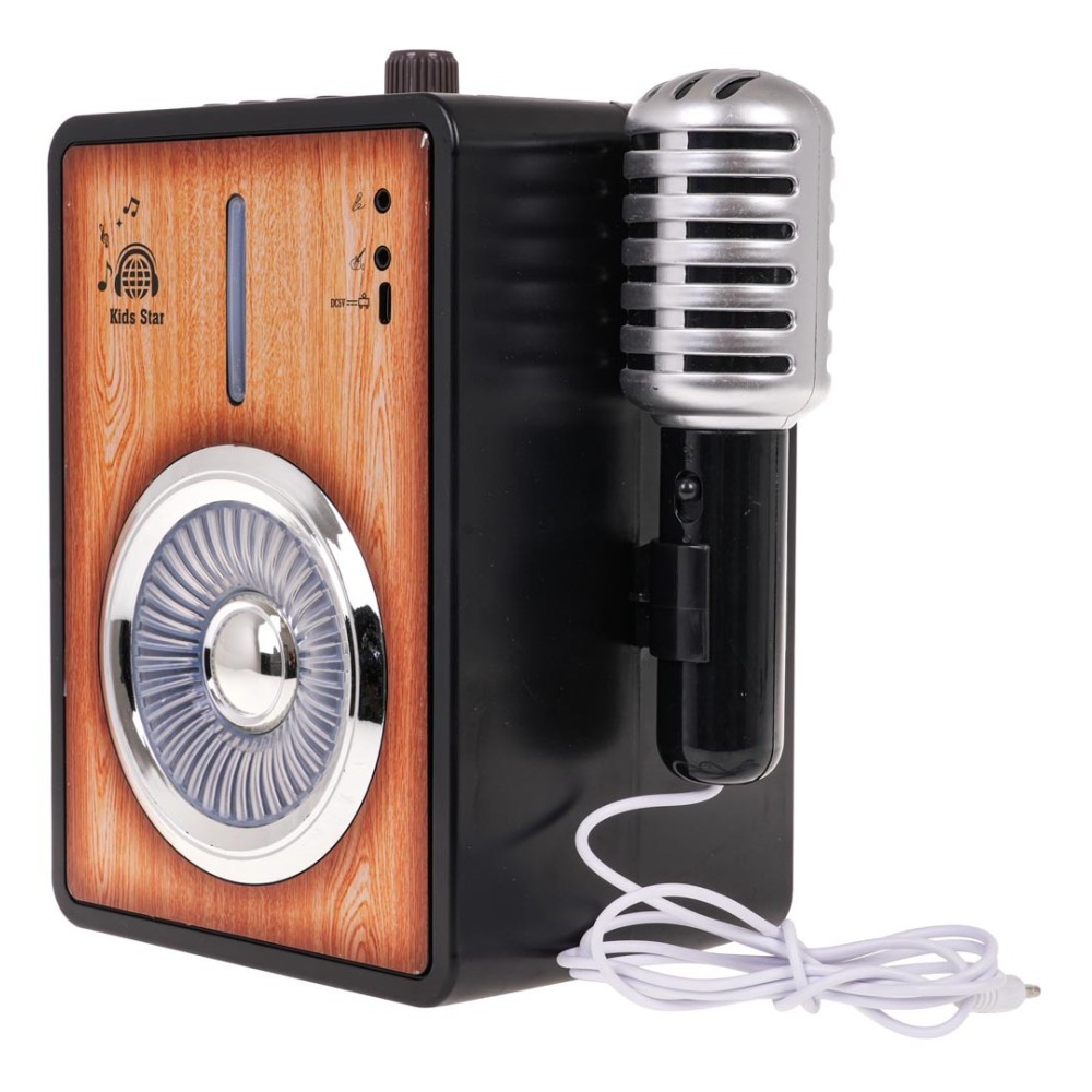 JOKO Detský Reproduktor, zosilňovač s LED svetlom a hudbou, Bluetooth, vstup na gitaru