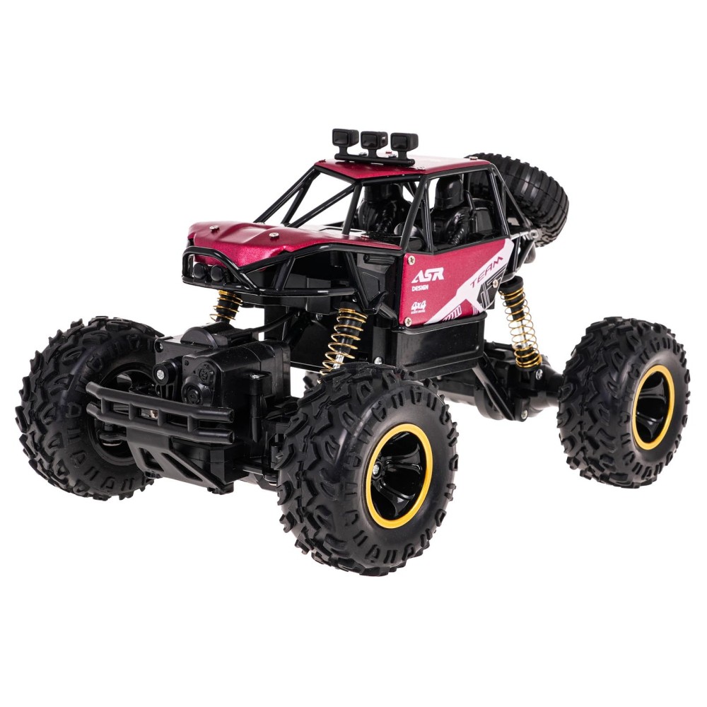 JOKO RC Kovové Auto Crawler MONSTER ROCK 4x4 na diaľkové ovládanie, červené