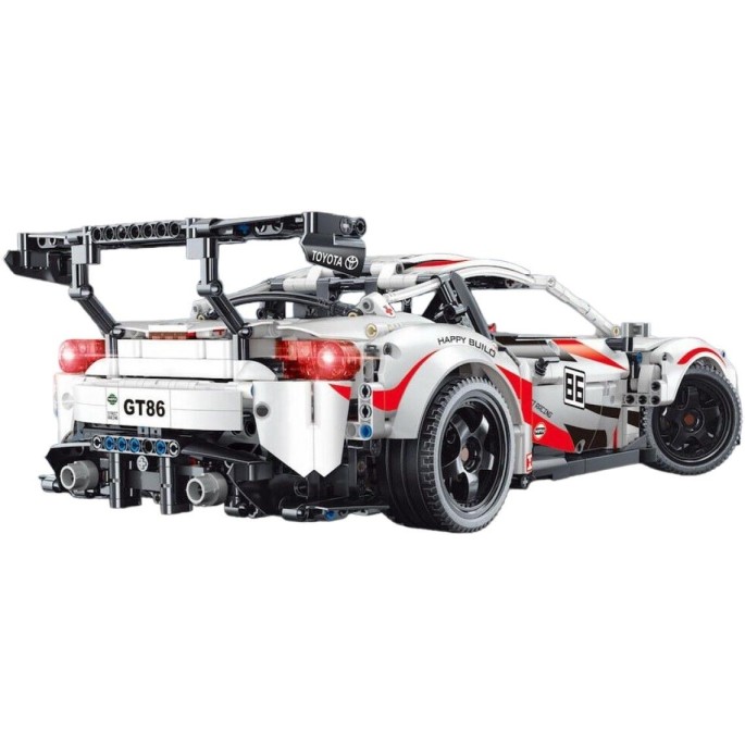 JOKO Technická Stavebnica Športové Auto GT86 2586ks, biele