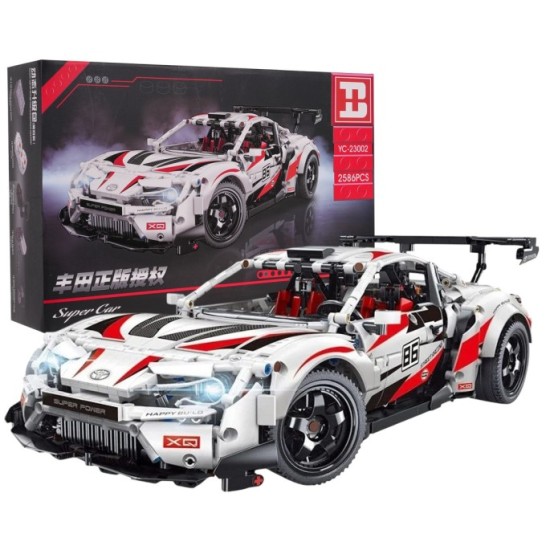 JOKO Technická Stavebnica Športové Auto GT86 2586ks, biele