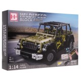 JOKO RC Technická Stavebnica WILDSPEED 715ks na diaľkové ovládanie, zelené
